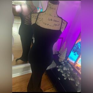 Fashion Nova Black Maxi Dress